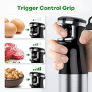 Immersion Blender Handheld 1100W - 3 in 1 Hand Blenders Set with Trigger Speed Control Stainless Steel Emulsion Stick with Whisk and Milk Frother, Emulsifier for Kitchen for Soup, Smoothie, Puree