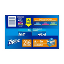 Ziploc Easy Open Tabs Freezer Quart Bags (216 ct.)