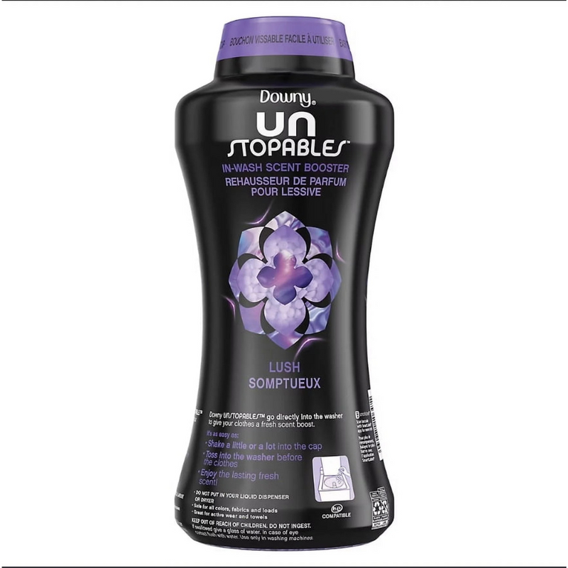 Downy Unstopables In-Wash Scent Booster Beads, Lush (34 oz.)