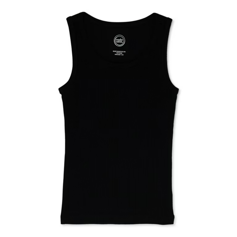 Wonder Nation Girls Kid Tough Tank Top