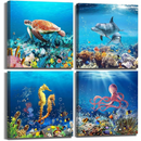 Yang Hong Yu Children's Room Wall Decor Home Decorations for Bedroom Blue Ocean Nautical Theme