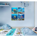 Yang Hong Yu Children's Room Wall Decor Home Decorations for Bedroom Blue Ocean Nautical Theme