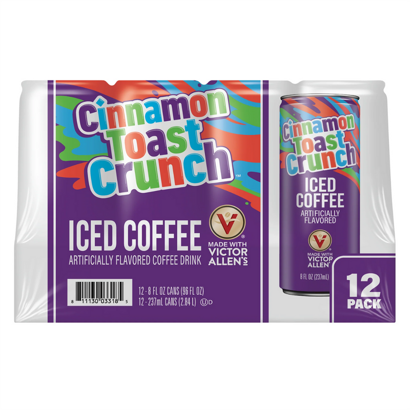 Victor Allen's Coffee Cinnamon Toast Crunch Iced Coffee 8 fl. oz., 12 pk.