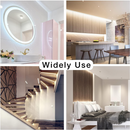 DAYBETTER White LED Strip Light, 40ft Dimmable Bright, 6500K 24V 720 LEDs 2835