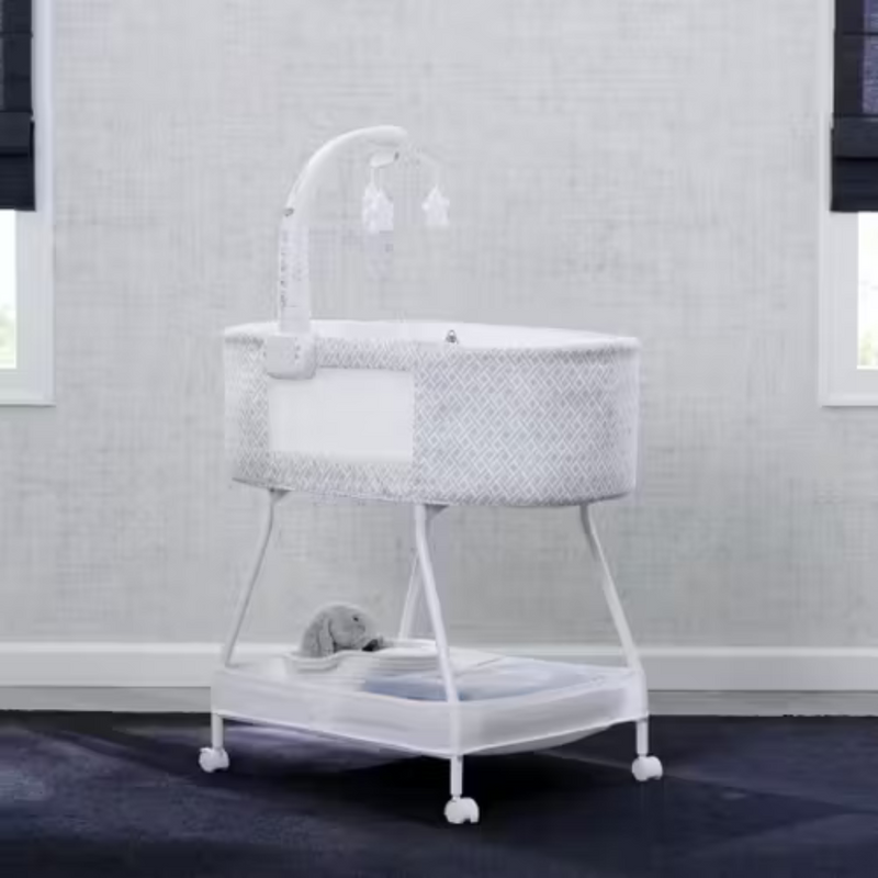 Delta Children Sweet Slumber Bassinet, Garden Path