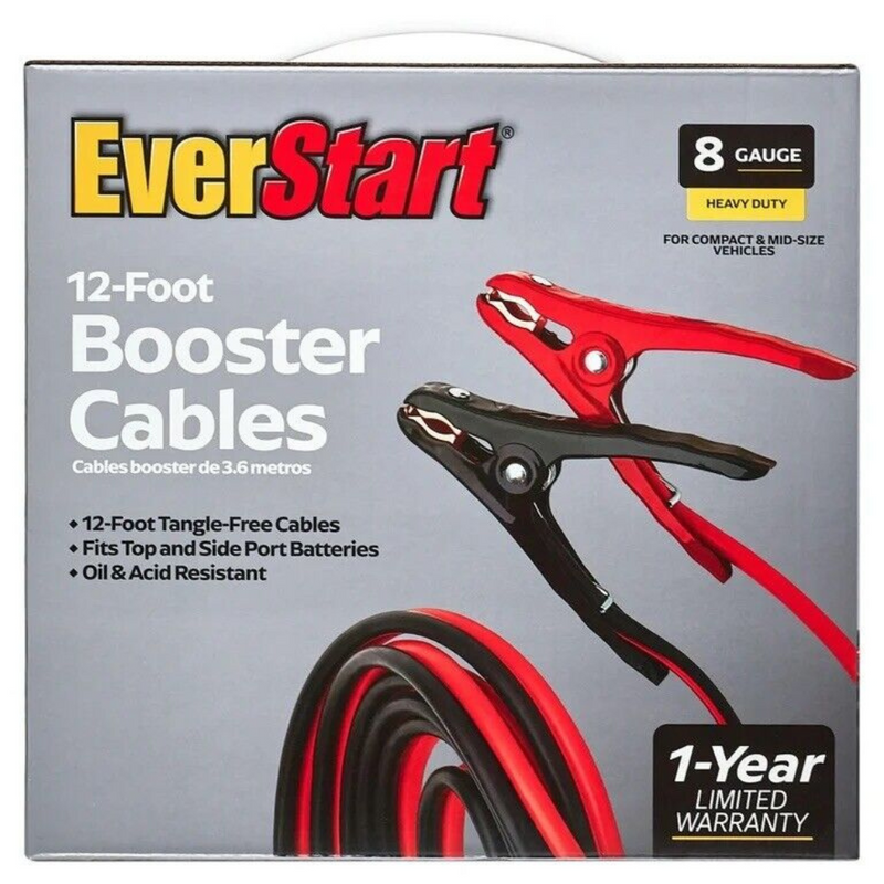 EverStart Maxx 4-Gauge Professional Grade 20-Foot Booster Cables