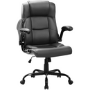 JONPONY Big and Tall Office Chair 400LBS Wide Seat Ergonomic Computer Desk Chair High Back
