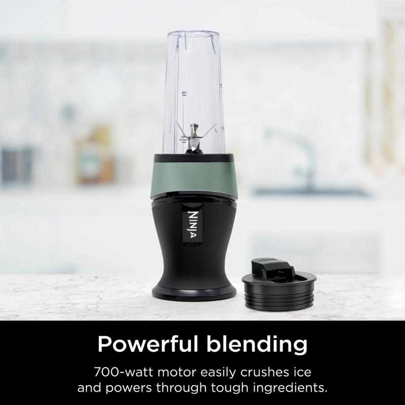 Ninja Fit Personal Single-Serve Blender, 700 Watts, 16-oz. Cup, Forest Green Base Color: Forest Green