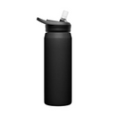 Camelbak CamelBak eddy + Water Bottle with Straw 25 oz - Insulated Stainless Steel, Black