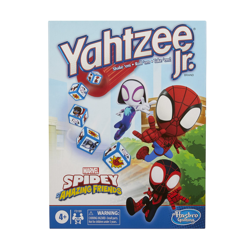 Spidey and His Amazing Friends Yahtzee Jr. Marvel Edition