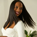 Revlon Smoothstay 1" Coconut Oil-Infused Ceramic Flat Iron, Black