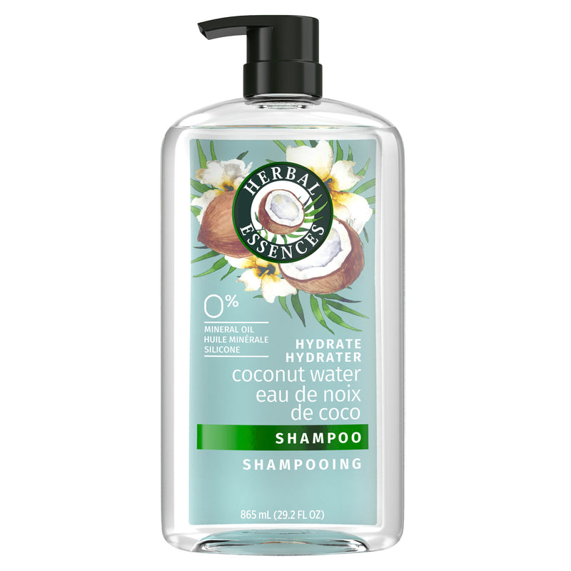 Herbal Essences Hydrate Shampoo, All Hair Types, Coconut Water and Jasmine, 29.2 oz