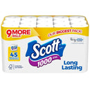 Scott 1000 Toilet Paper 1000 sheets roll 45 rolls