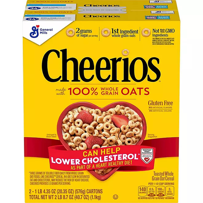 Cheerios Breakfast Cereal (20.35 oz., 2 pk.)