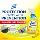 Lysol, All Purpose Cleaner, Spraying Bottles, Lemon Breeze Scent, 64Oz, Complete Clean