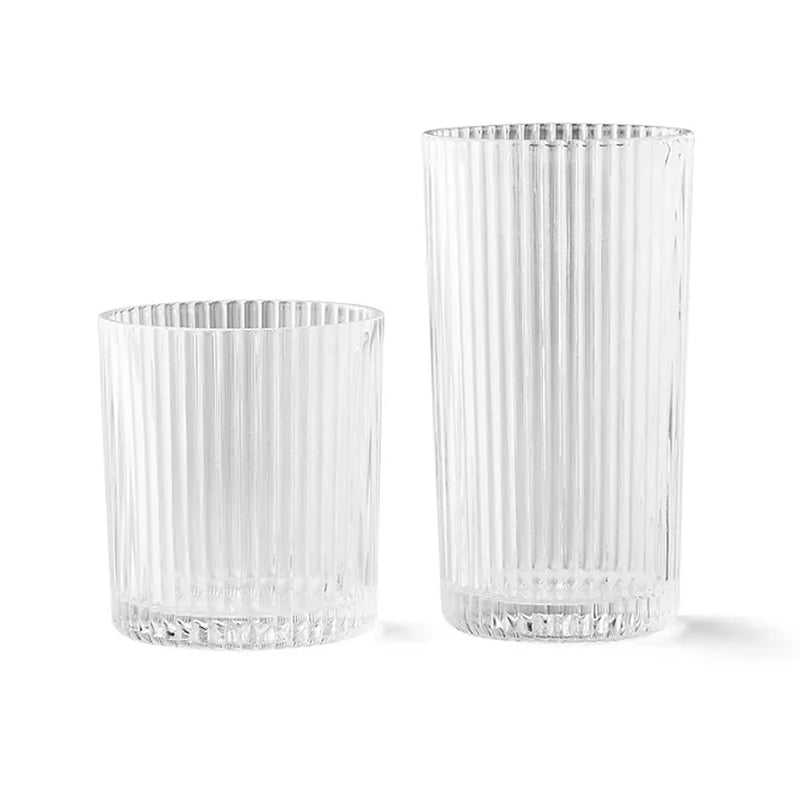 Member's Mark 16 Piece Fluted Crystal Drinkware Set