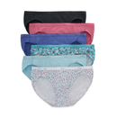 Hanes Women's Cotton Bikini Underwear 10 Pack