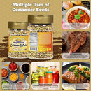 Rani Coriander (Dhania) Seeds Whole, Indian Spice 1.5oz (42g) PET Jar ~ All Natural | Gluten Friendly | NON-GMO | Vegan | Indian Origin
