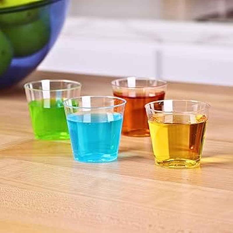 Craft and Party 1oz 500 Disposable Clear Shot Glasses